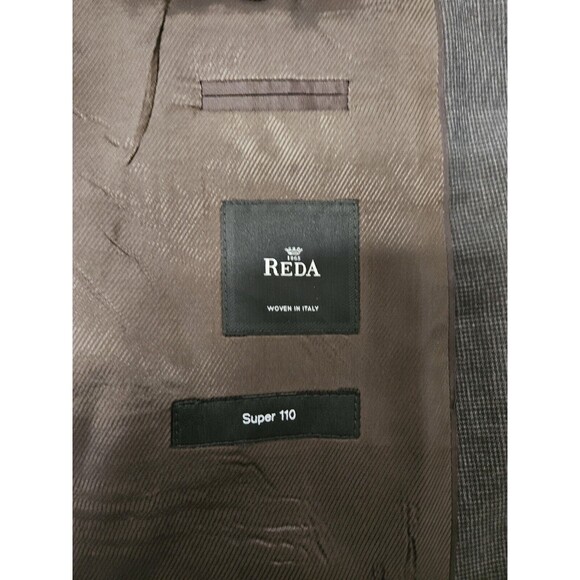 HUGO BOSS Blazer Jacket, Size 46R, REDA, Woven In Italy. - Picture 5 of 7